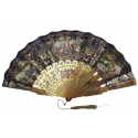 Divine protection, fan circa 1840-50