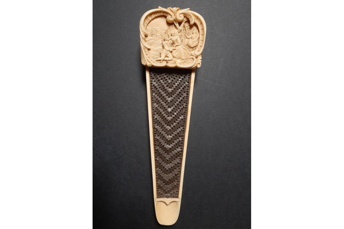 Tobacco rasp, work from Dieppe ? 17th or 18th century