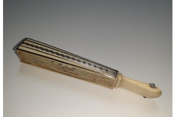 Slide fan, circa 1780