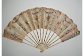 Slide fan, circa 1780