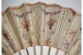 Slide fan, circa 1780