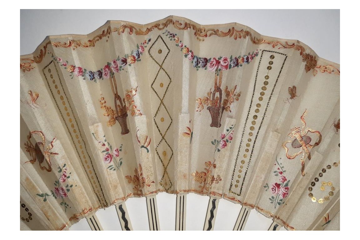 Slide fan, circa 1780