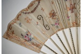 Slide fan, circa 1780