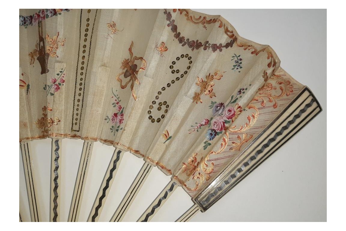 Slide fan, circa 1780