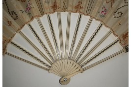 Slide fan, circa 1780