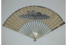 Remembering the good times. Mourning fan, circa 1760