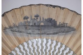 Remembering the good times. Mourning fan, circa 1760