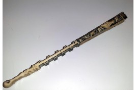 Se rappeler les bons moments. Éventail de deuil, vers 1760