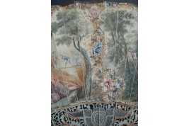 Les quatre saisons, éventail vers 1750-60