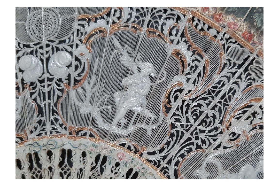 Les quatre saisons, éventail vers 1750-60 Les quatre saisons, éventail vers 1750-60