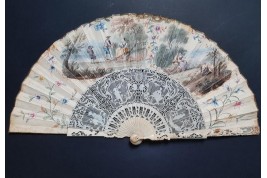 The four seasons, fan circa 1750-60