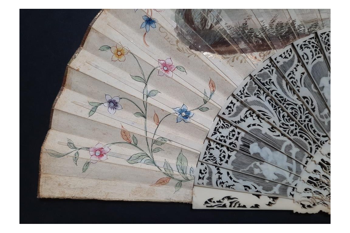 Les quatre saisons, éventail vers 1750-60 Les quatre saisons, éventail vers 1750-60