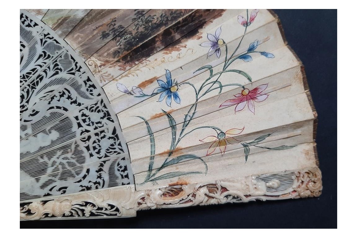 Les quatre saisons, éventail vers 1750-60 Les quatre saisons, éventail vers 1750-60