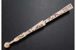 Les quatre saisons, éventail vers 1750-60