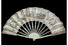 The Love Clock, fan circa 1780