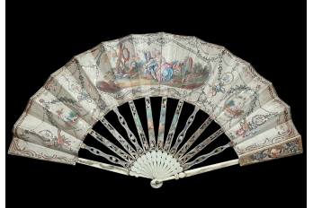 The Love Clock, fan circa 1780