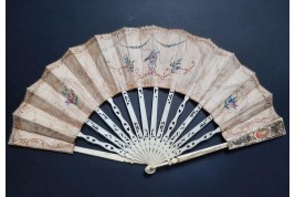 The Love Clock, fan circa 1780