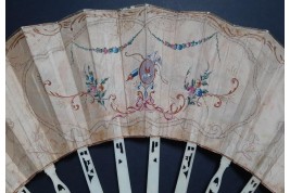 The Love Clock, fan circa 1780