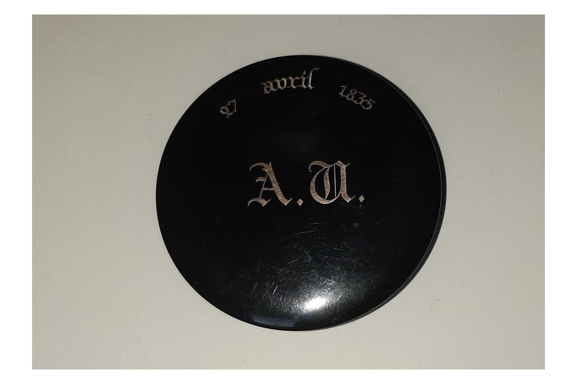 Cherished Souvenir, hair pendant 1835