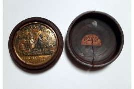 Harvest time, box with Compigné ? 19th century