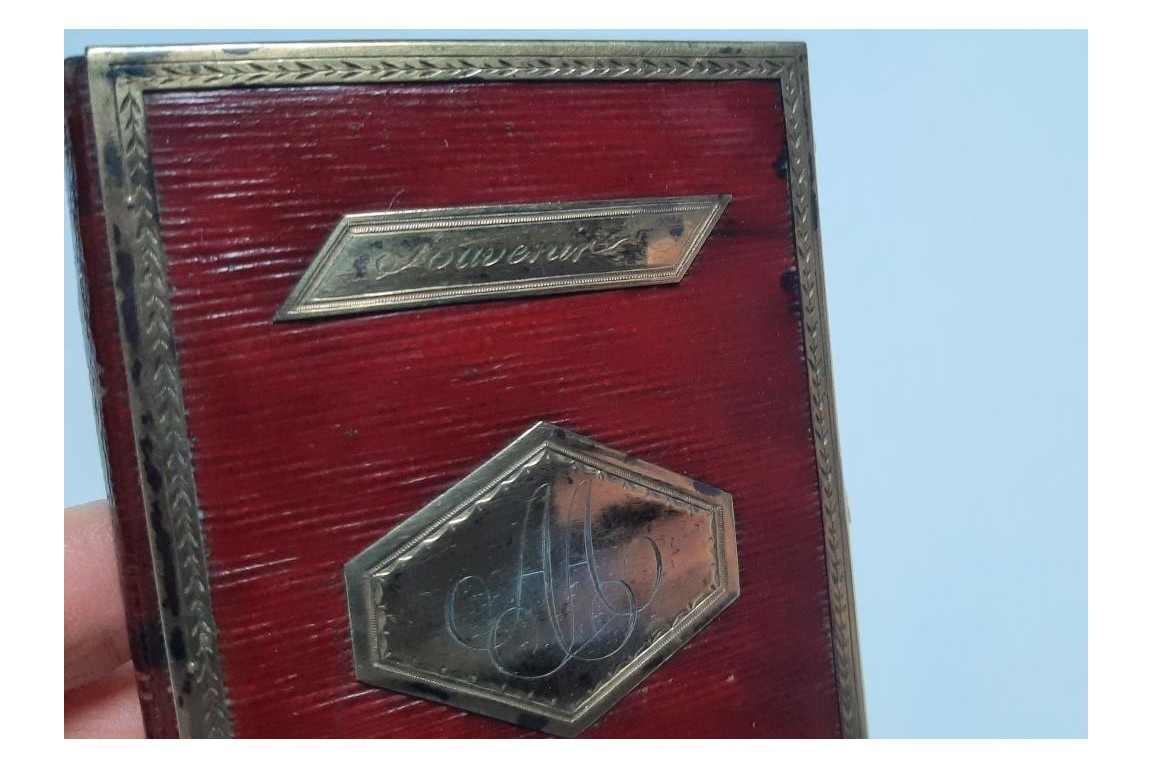 Carnet Souvenir, 1817