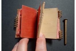 Petits Souvenirs, carnets de notes période Charles X