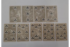Les quatre continents, jeu de cartes, 1880-1906