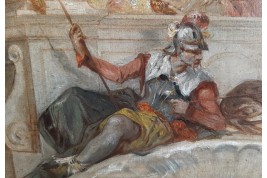 Ball and concert, paintings circa 1860