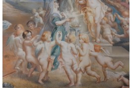 La fête de Vénus d'après Rubens, miniature de Germain, 1805