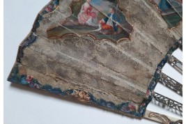 Gallant entertainment,  fan circa 1770