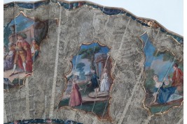 Gallant entertainment,  fan circa 1770