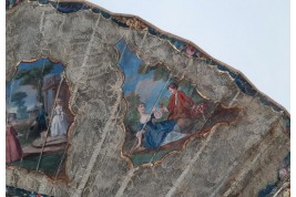Gallant entertainment,  fan circa 1770