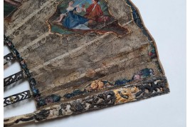 Gallant entertainment,  fan circa 1770