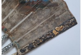 Gallant entertainment,  fan circa 1770