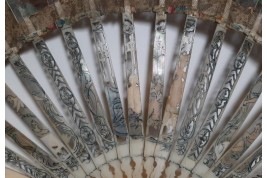 Gallant entertainment,  fan circa 1770