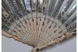 Gallant entertainment,  fan circa 1770