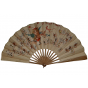 Love revealed by Spanish cards, fan circa 1880-90