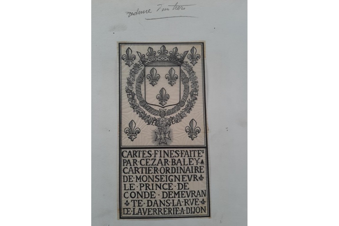 Playing cards, by Henry-René d'Allemagne. Tracing papers, circa 1905