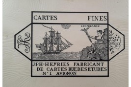 Les cartes à jouer, par Henry-René d'Allemagne. Calques, vers 1905