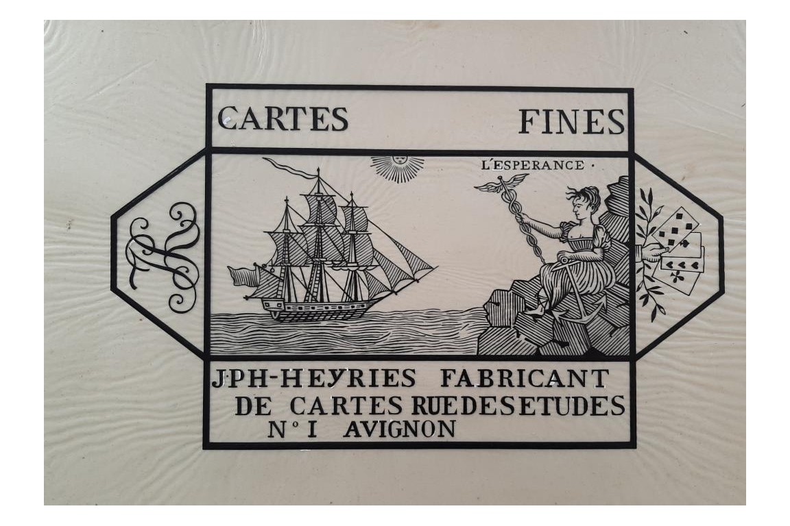 Playing cards, by Henry-René d'Allemagne. Tracing papers, circa 1905