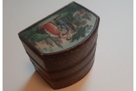 Lancelot and Guinevere, Paul and Virginia. Box circa 1830-40