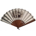 "La 100me de Nana", theater fan, 1881