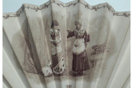 "La 100me de Nana", theater fan, 1881