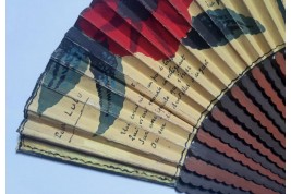 Pour Lulu, fan poem by Raymond Genty, circa 1920-1930