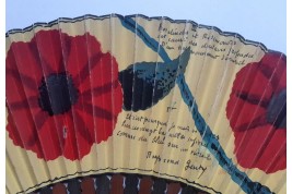 Pour Lulu, fan poem by Raymond Genty, circa 1920-1930