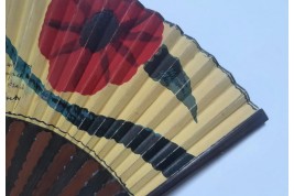 Pour Lulu, fan poem by Raymond Genty, circa 1920-1930