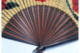 Pour Lulu, fan poem by Raymond Genty, circa 1920-1930