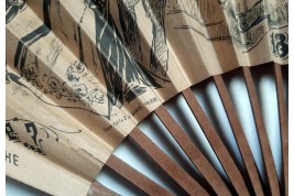 The Tournée Brasseur shows, fan circa 1896