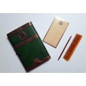 Julia Bartet cardholder and necessaire, late 19th century