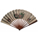 Le Mariage de Figaro, éventail de théâtre vers 1785